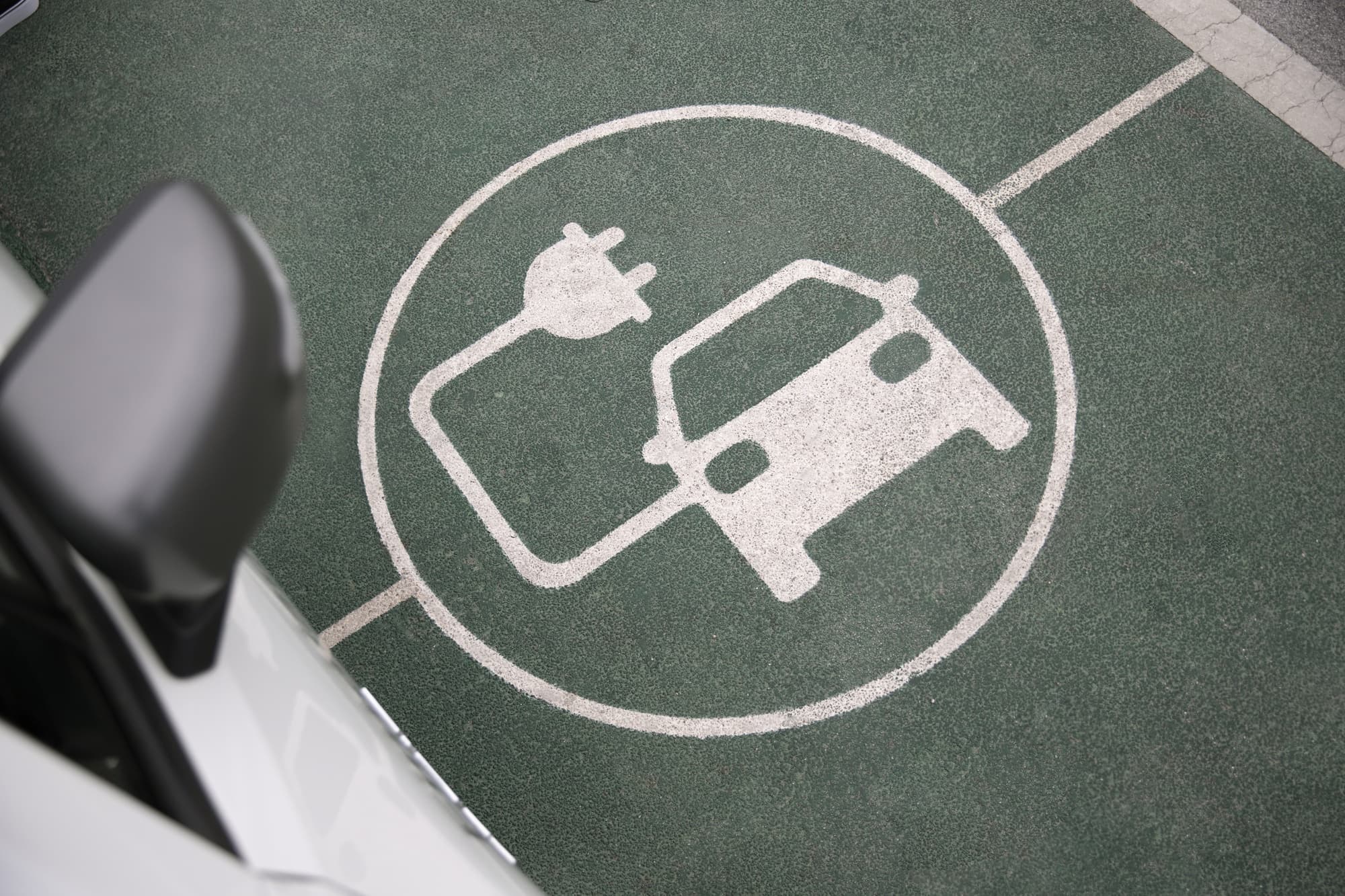 Electric Vehicle Charging Sign
